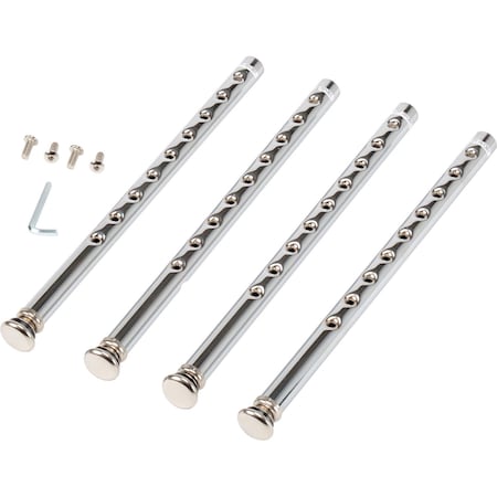 Interion By Global Industrial Interion Adjustable Height Legs For Interion Shop Stools B2056184